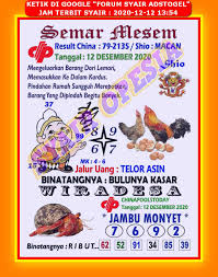 1 New Message Kode Syair Singapore 12 Desember 2020 Forum Syair Togel Hongkong Singapura Sydney