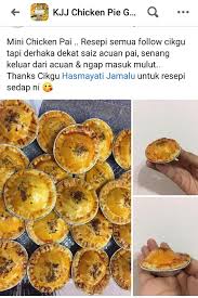 Maybe you would like to learn more about one of these? Pjj Chicken Pie Pjj Cikgu Miza Kelas Masakan Online Facebook
