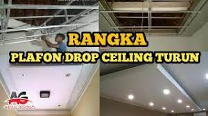 Memasang plafon drop sampe pengecatan you membuat drop ceilling tutorial cara membuat rangka plafon drop ceiling turun trap you 28 baru rangka plafon drop minimalis. Tutorial Cara Membuat Rangka Plafon Drop Ceiling Turun Trap Turun Youtube