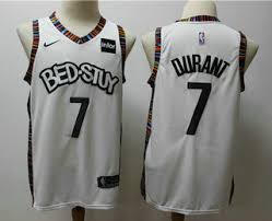Kevin durant returned to the court sunday for a preseason game. 2020 Men S Brooklyn Nets 7 Kevin Durant New White City Edition Nba Swingman Jersey With The Sponsor Brooklyn Nets Nba Swingman Jersey Nets Jersey