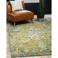 Bungalow Rose Massaoud Multi Colored Area Rug Reviews Wayfair Area Rugs Green Area Rugs 9x12 Area Rugs
