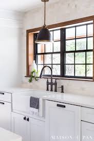 This zline voltaire kitchen faucet in brushed nickel is absolutely stunning happy friday! Rustic Modern Farmhouse Kitchen Reveal Maison De Pax