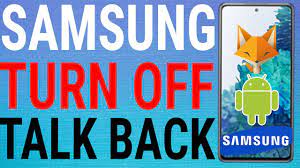 How To Turn Off Talkback Voice Assistant On Samsung Devices 2021 Youtube