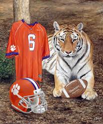 Редакционные изображения, стоковые фотографии и картинки. Clemson Tiger Football Tradtion Mascot Art Print