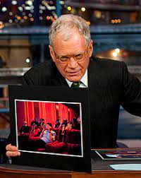 If he did, it would be making world headlines. David Letterman Wikipedia