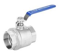 Válvula De Bola Roscada De Acero Inoxidable 2"DN50 1000 WOG