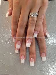 Long Acrylics French Tips French Tip Acrylic Nails French