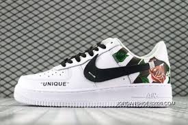 Nike Air Force 1 Black And White Price Women Men Dumr X Custom Nike Air Force 1 Low Floral Rose Patch Flower White 2020 Best Price 87 38 Jordan Shoes Outlet In 2020 Nike Shoes Air Force Nike Air Shoes Custom Nike Shoes