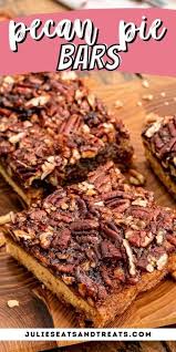 These natural sweeteners still have quite a few calories, but they don't cause huge blood sugar spikes like regular sugar and corn syrup. Pecan Pie Bars Julie S Eats Treats