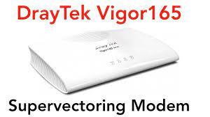 I have just tried a vigor 165 bought in germany. Supervectoring Modem Draytek Vigor165 Youtube