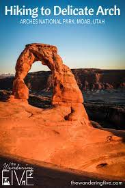 Hiking To Delicate Arch Moab Utah Arches Np Delicate Arch Moab Hiking