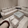 Wooden Corner Sofa set