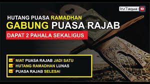 Akan tetapi kalau ia berniat membayar hutang puasa ramadhan pada kedua hari tersebut, maka ia mendapatkan dua pahala sekaligus: Niat Puasa Rajab Sekaligus Bayar Hutang Puasa Ramadhan Lengkap Arab Latin Terjemahan Youtube