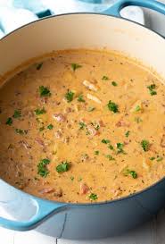 This is one of my favorite soup. Bacon Cheeseburger Soup Stovetop Or Crockpot A Spicy Perspective