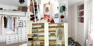 If you wish to get wardrobe storage solutions installed in your home, there are important things you have to consider. Remodelaholic 14 Creative Closet Solutions To Organize And Add Storage Space