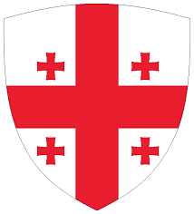 Bei diesen georgien flaggen im querformat handelt es sich um ein deutsches qualitätsprodukt aus 110g/m² glanzpolyester. Flagge Georgien Wappenformig Grosse 2