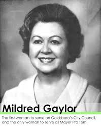 Did you know that Mildred Gaylor was the first and only woman to serve