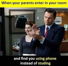 When Your Parents Enter In Your Room Meme Ahseeit