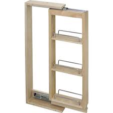 36 Tall Wall Cabinet Filler Pullout 3 Wide X 11 1 8 Deep X 36 Tall Amazon Home Kitchen Wall Cabinet Hardware Resources Cabinets Organization