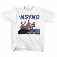 Details About N Sync Boy Band I Want You Back Youth T Shirt 2t Yxl Dance Pop Music