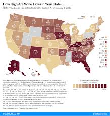 How High Are Wine Taxes In Your State Tax Foundation