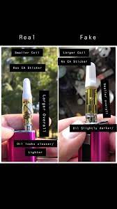 Raw Garden Real Vs Fake Comparison Fakecartridges