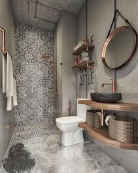 Brass, bronze, stained wood, rivets, chains, bent legs are steampunk materials. Steampunk Bathroom C Nas Studio Via Reddit Bathroom Decor Bathroom Inspiration Bathroom Interior