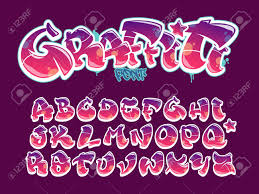 With the hundreds of computer fonts available, only a few are considered appropriate for business letters. Vector Font In Old School Graffiti Style Capital Letters Alphabet Fully Customizable Colors Royalty Free Cliparts Vectors And Stock Illustration Image 147541812
