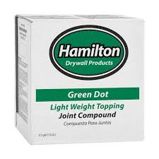 Hamilton Drywall Products 3.5 Gal. Green Dot Lightweight Topping Pre-Mixed  Joint Compound 18250H
