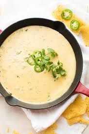 Fire Roasted Poblano Queso Dip Recipe Stuffed Peppers Queso Dip Poblano