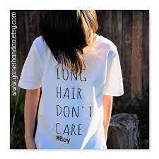 Collection by trulygolden hair studio • last updated 7 days ago. Long Hair Don T Care Boys Shirt Little Boys With Long Hair Shirt Boys Shirts Shirt Hair Baby Boy Hairstyles