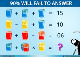 Genius Math Puzzle Image Maths Puzzles Math Methods Math Riddles