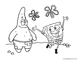 Best spongebob squarepants coloring pages. Patrick Coloring Page Central