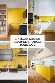 Executing yellow kitchen design ideas shouldn't be as difficult as you think. 27 Yellow Kitchen Decor Ideas To Raise Your Mood Digsdigs