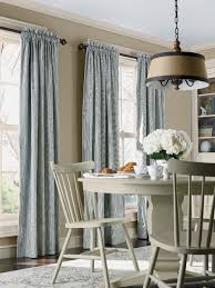 While you're here, don't forget to pick up a new curtain rod for your country ruffled curtains and ruffled curtain sets. Decorating With Ticking Stripe Town Country Living Stripe Curtains Living Room Country House Decor Country Style Dining Room
