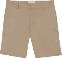 Flat Front Tech Twill Shorts