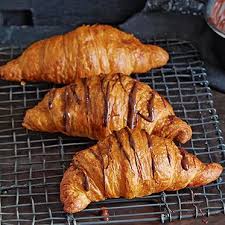 Schoko Croissants Rezept Croissant Rezept Rezepte Lebensmittel Essen