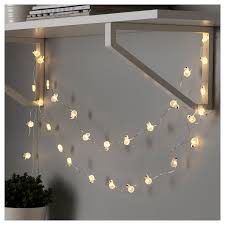 Strala Lichterkette 30 Led Batteriebetrieben Mini Schneemann Ikea Led Lichterkette Led Lichterkette
