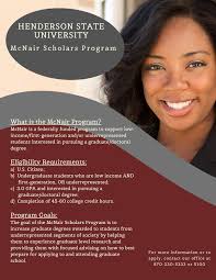 Profile for McNair Scholars at Henderson State University