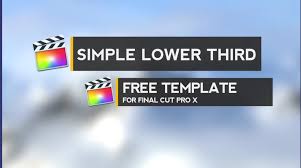 Elegant lower thirds final cut pro x templates. Free Titles For Final Cut Pro X Downloads Fcpxfree Tagged Lower Third
