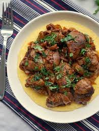 Romanian Chicken Liver And Onions With Polenta Liver And Onions Chicken Liver Recipes Liver Recipes