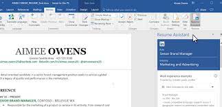 Windows 10 Tip How To Use Linkedin And Microsoft Word To Help You Write Your Resume Windows Experience Blog