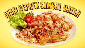 Resep ayam geprek sambal matah. Resep Ayam Geprek Sambal Matah Masakan Mama Mudah