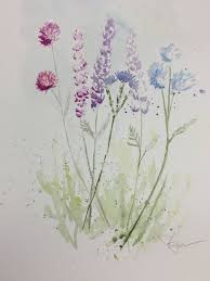 Keep reading here, and i will teach. Wildflowers In Pinks Purples And Blues 14x10 Inches Original Watercolor Painting Unframed Watercolor Flowers Paintings Wildflower Drawing Wildflower Paintings