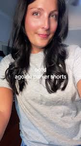 Agolde parker long. The ONLY jean short i can tolerate 😂 now get me back  in linen. #agoldeshorts #ootd #whatimwearing #nursesoftiktok