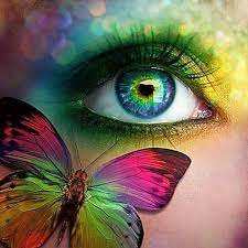 Cute Whatsapp For Cute Whatsapp Displaypicture Dp Butterfly Eyes Cross Paintings Cool Eyes
