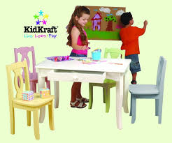 Zoomie kids's children's table and chair set! Kidkraft Brighton Table White