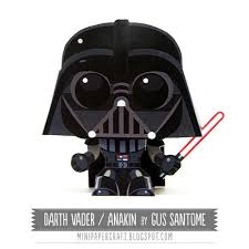 Star Wars Darth Vader Paper Craft Gadgetsin Star Wars Crafts Star Wars Cartoon Disney Star Wars
