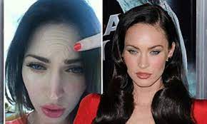 Just by seeing at megan fox before and after plastic surgery picture it's easy to see significant differences on her. Megan Fox Shows Plastic Surgery Whispers Are False In Facebook Botox Album Daily Mail Online