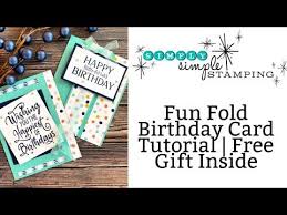 Or browse from thousands of free images right in adobe spark. A Fun Fold Card Tutorial That Will Make 2 Happy Birthday Cards Free Gift Inside Youtube Happy Birthday Cards Fun Fold Cards Special Birthday Cards